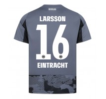 Eintracht Frankfurt Hugo Larsson #16 Koszulka Trzecia 2025-26 Krótki Rękaw